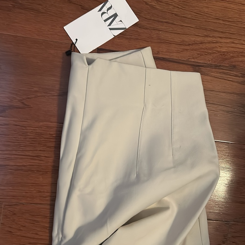 Elegant Cream Women's Pants - Picture 6 of 10